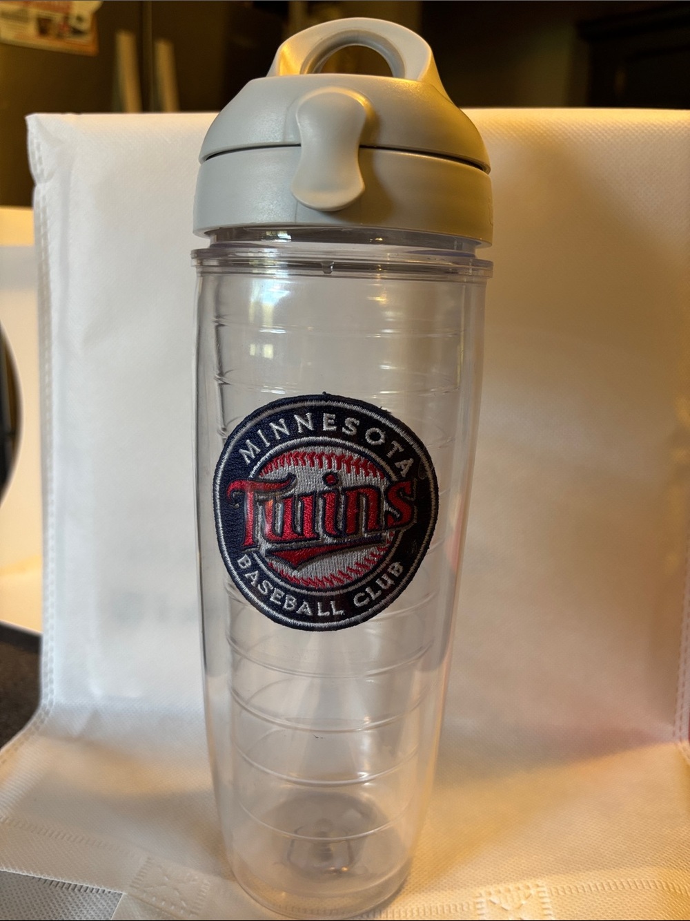 tervis Minnesota Twins Clear Tumbler with White Lid